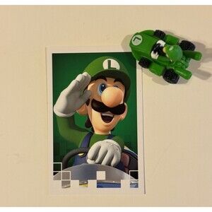 Mario Kart Monopoly Gamer Luigi Character Token Replacement Piece W/ Card Hasbro